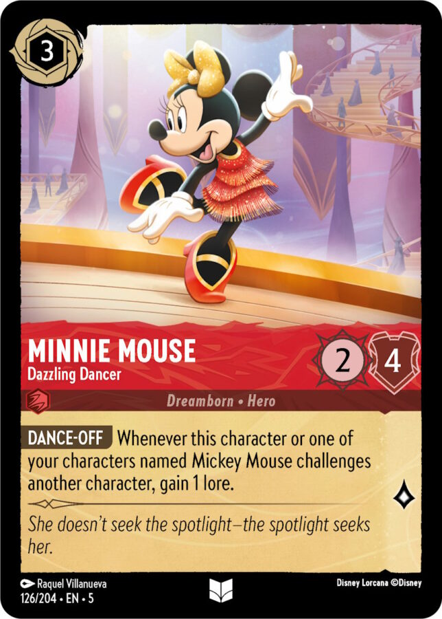 126/204 - Minnie Mouse – Dazzling Dancer - Shimmering Skies