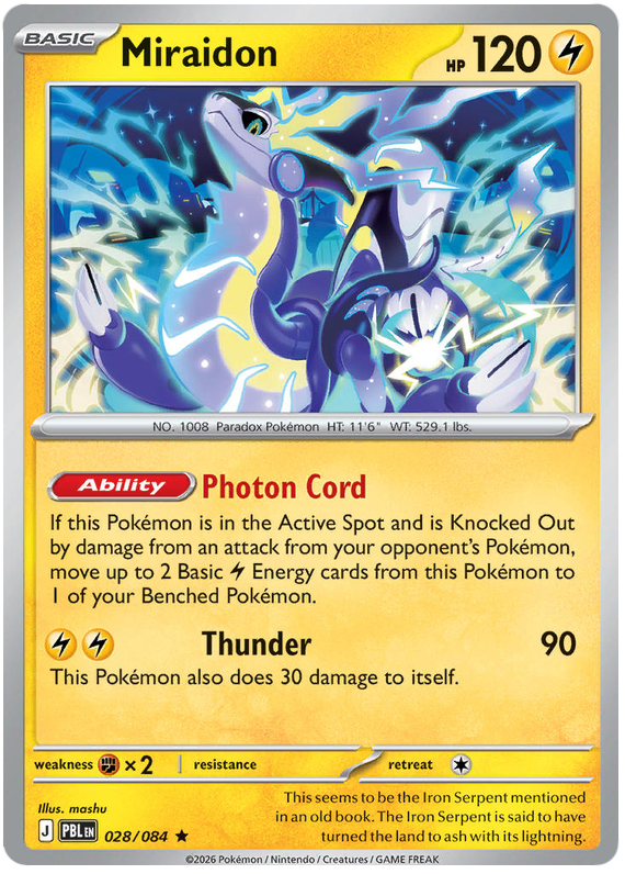 028/084 - Miraidon - Pitch Black