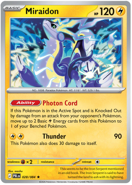 028/084 - Miraidon - Pitch Black