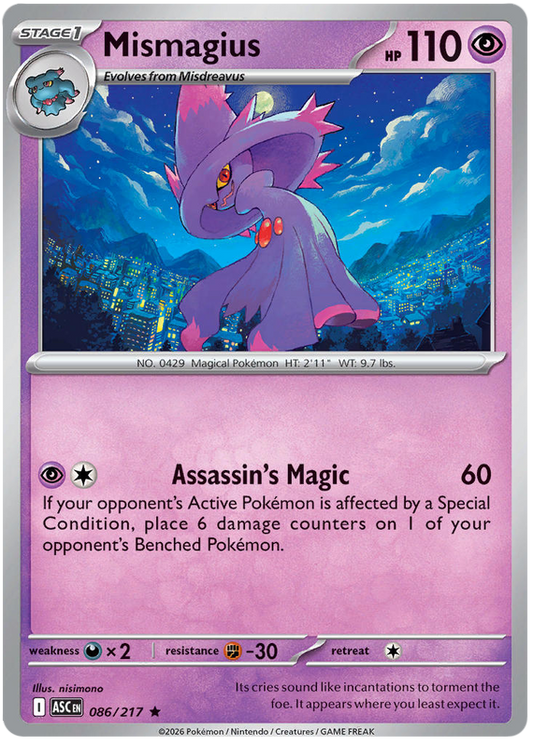 086/217 - Mismagius - Ascended Heroes