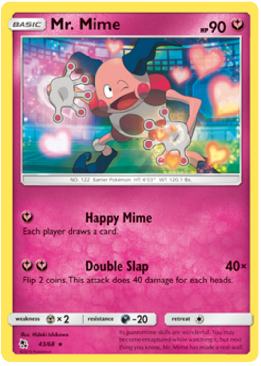 043/68 - Mr. Mime - Hidden Fates