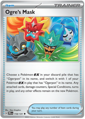 118/131 - Ogre's Mask - Prismatic Evolutions
