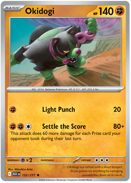122/217 - Okidogi - Ascended Heroes