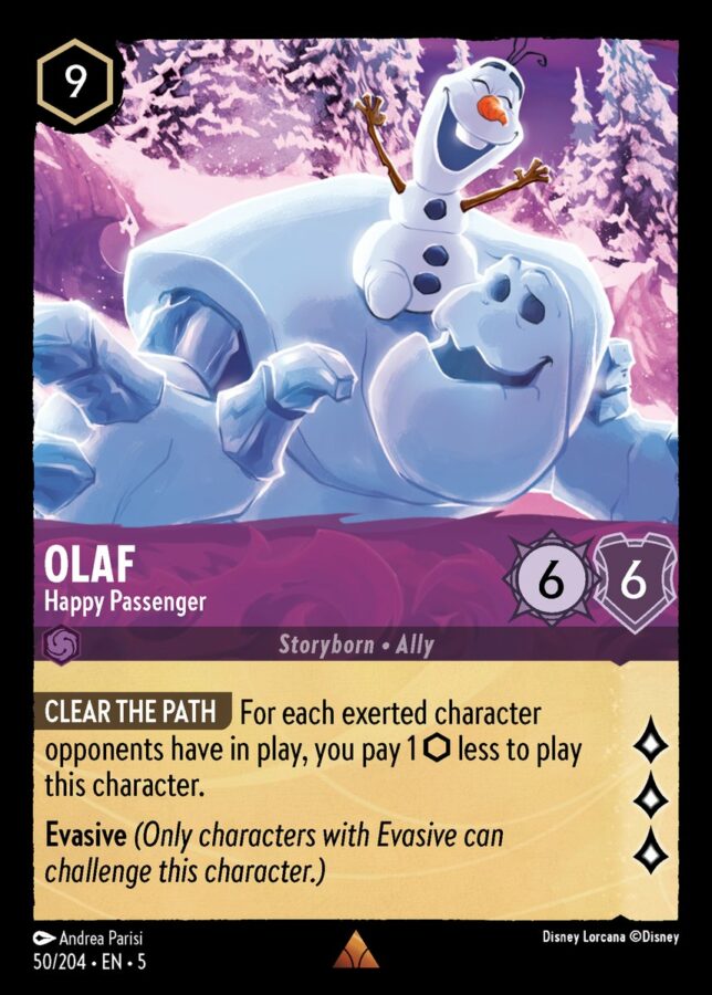 050/204 - Olaf - Happy Passenger - Shimmering Skies