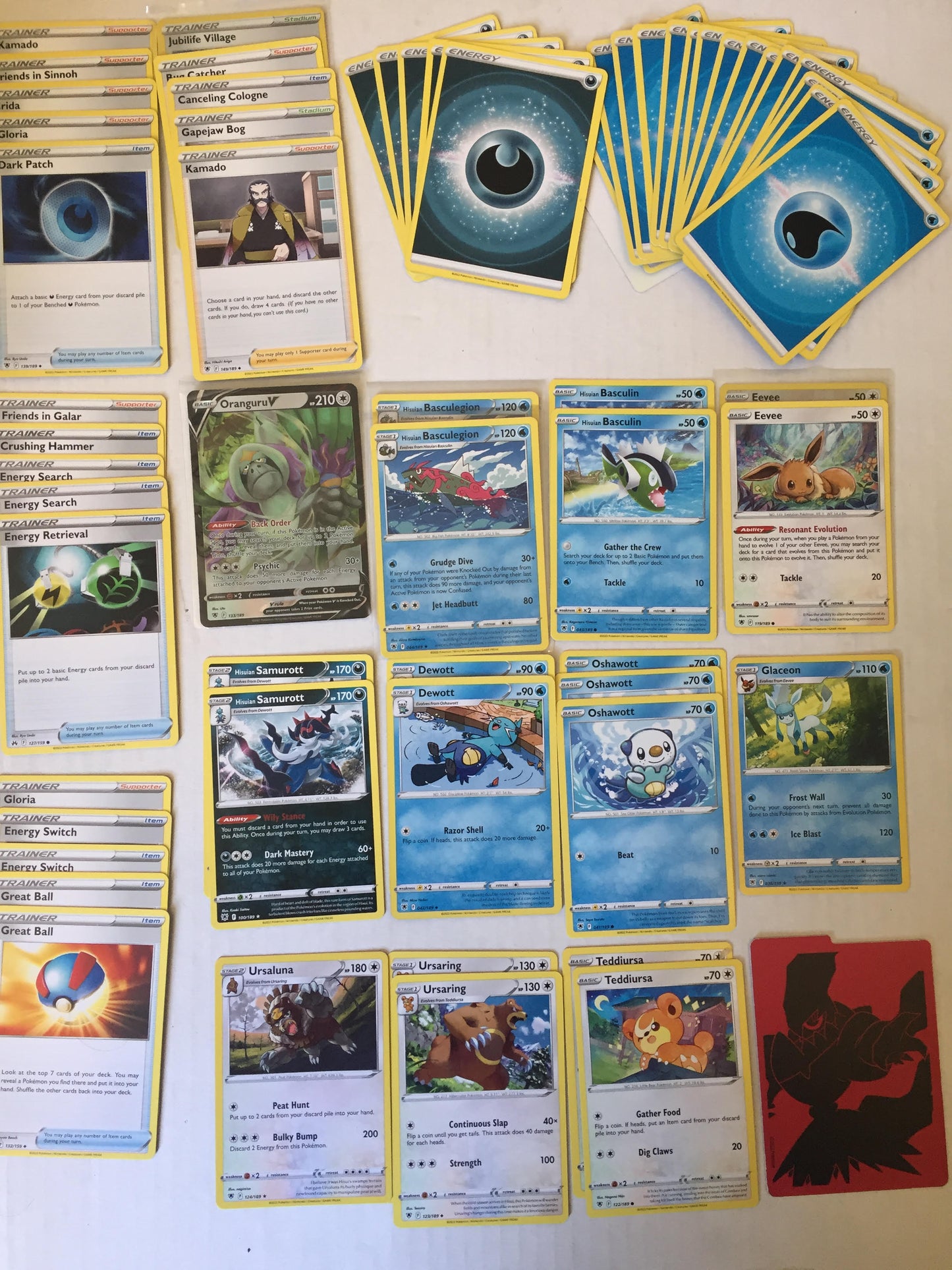 Oranguru V Water/Darkness Beginner Deck