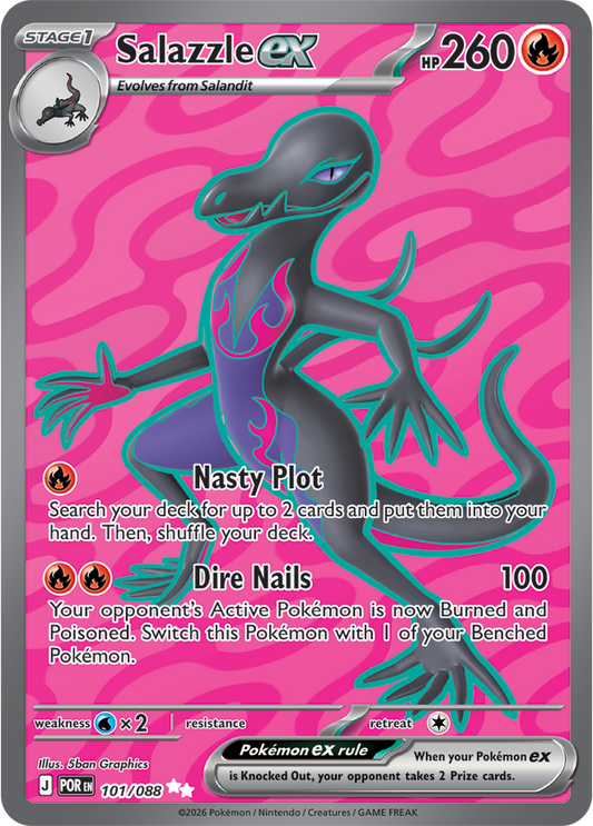 101/088 - Salazzle ex - Perfect Order