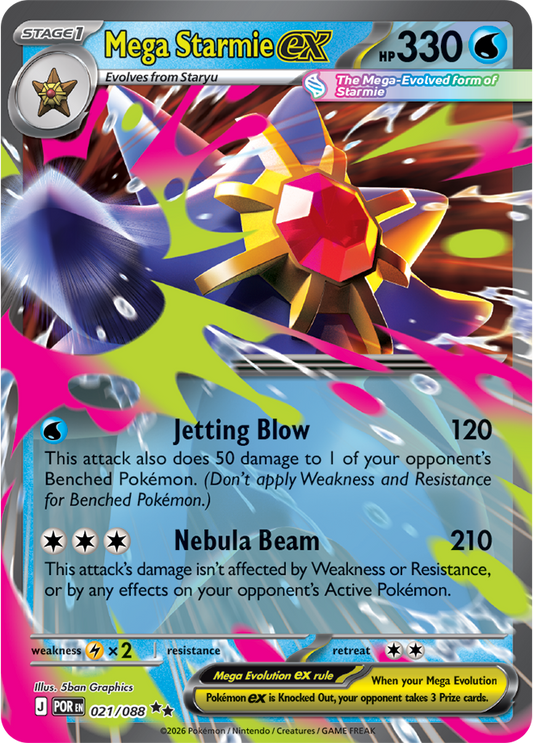 021/088 - Mega Starmie ex - Perfect Order
