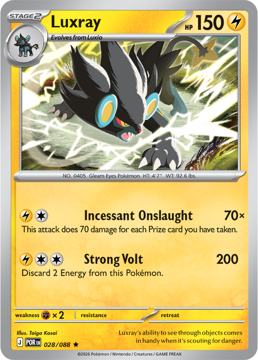 028/088 - Luxray - Perfect Order