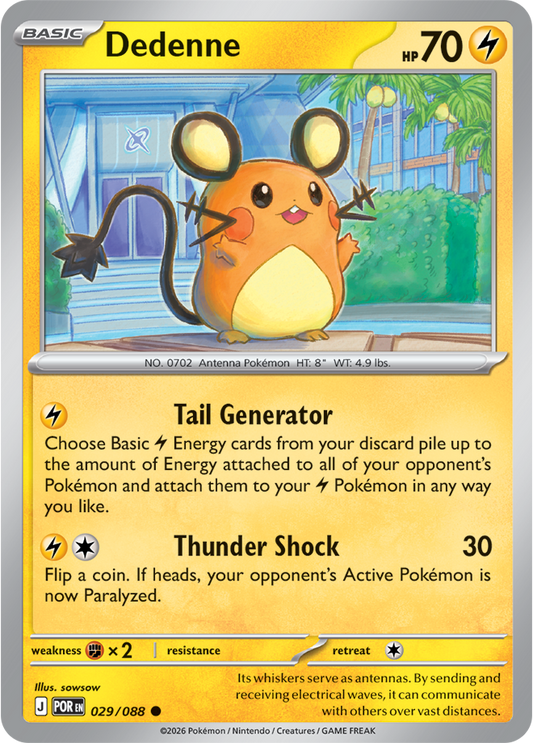 029/088 - Dedenne - Perfect Order