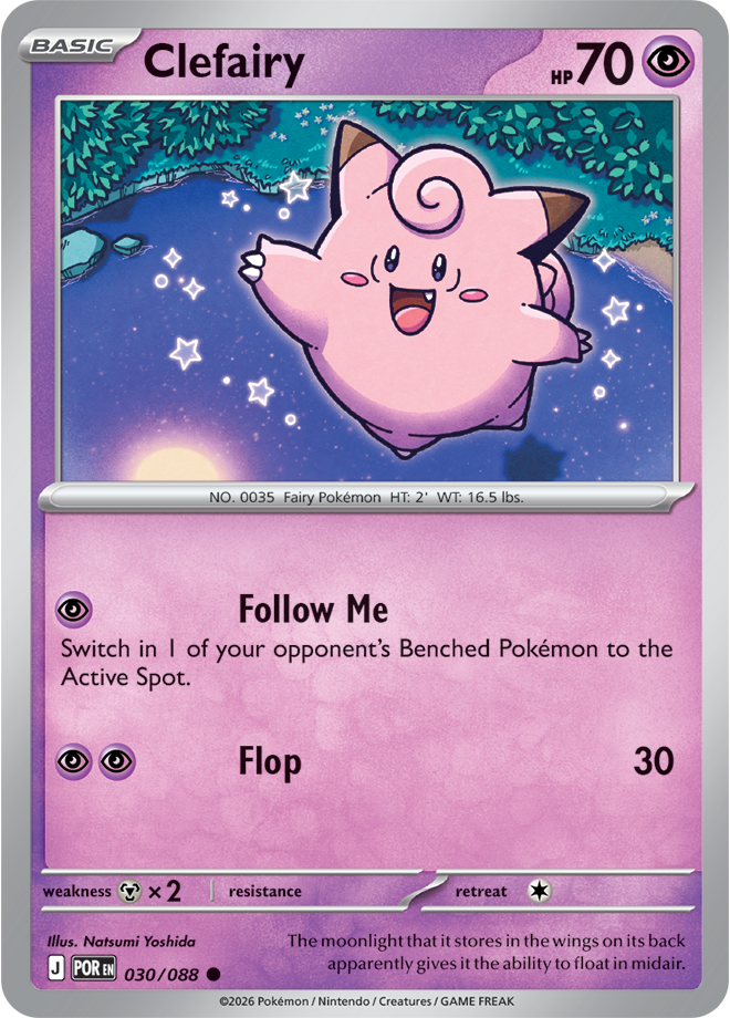 030/088 - Clefairy - Perfect Order