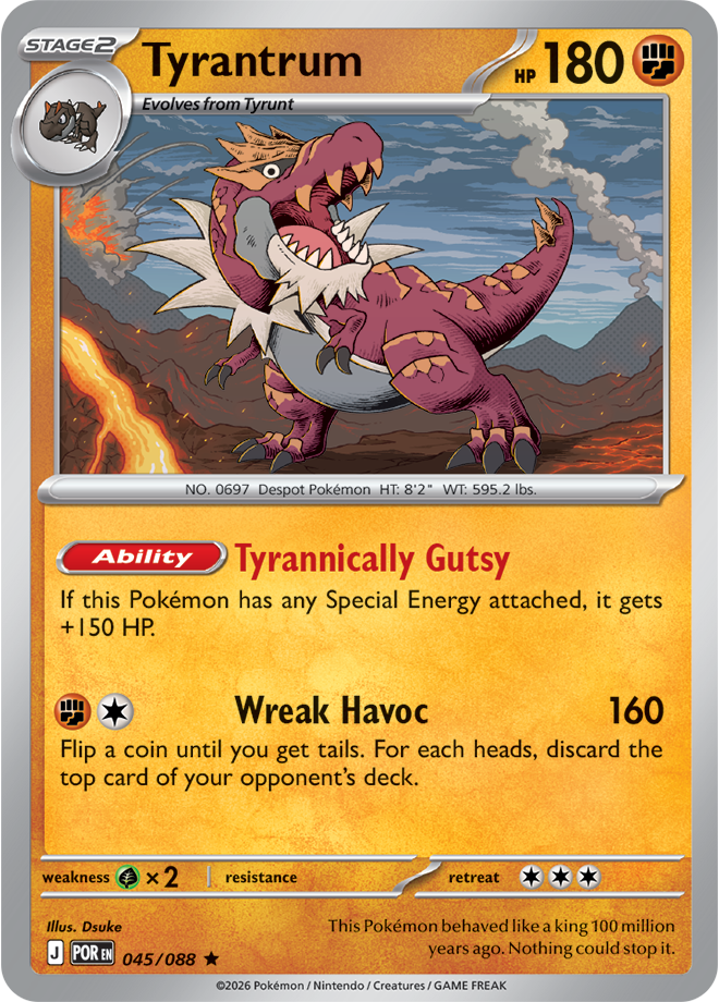 045/088 - Tyrantrum - Perfect Order