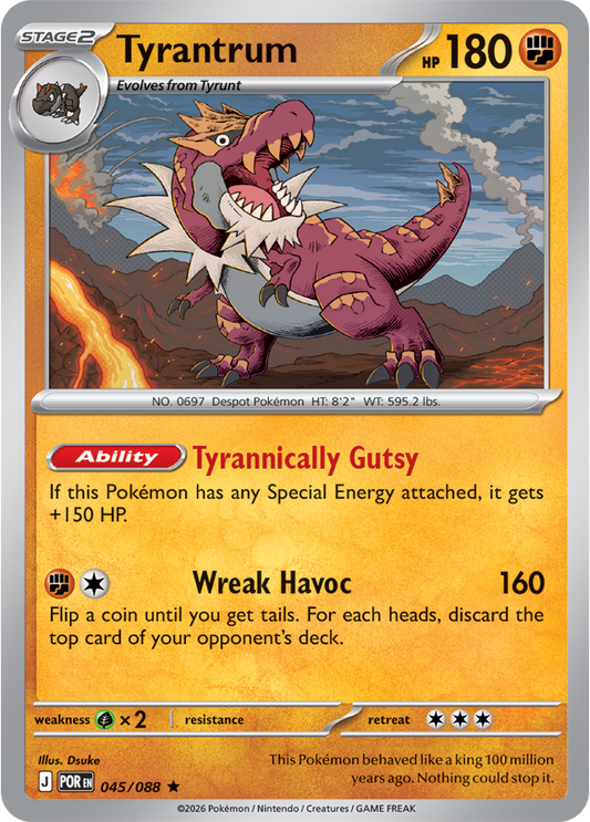 045/088 - Tyrantrum - Perfect Order