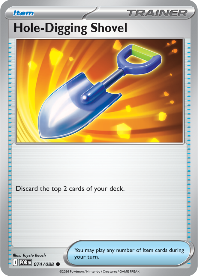 074/088 - Hole-Digging Shovel - Perfect Order