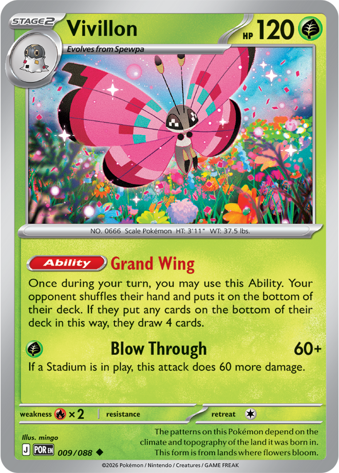 009/088 - Vivillon - Perfect Order
