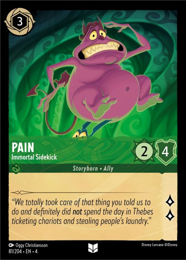 081/204 - Pain – Immortal Sidekick - Ursula's Return