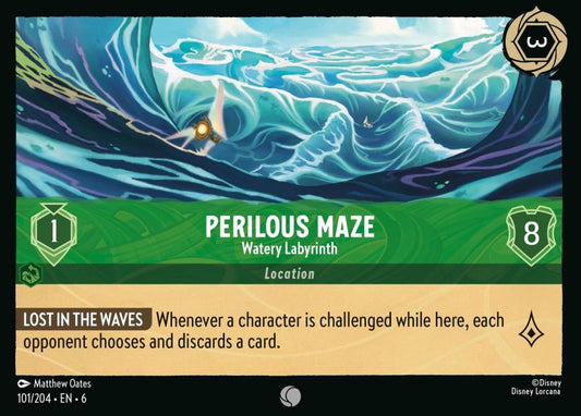 101/204 - Perilous Maze - Watery Labyrinth - Asurite Sea