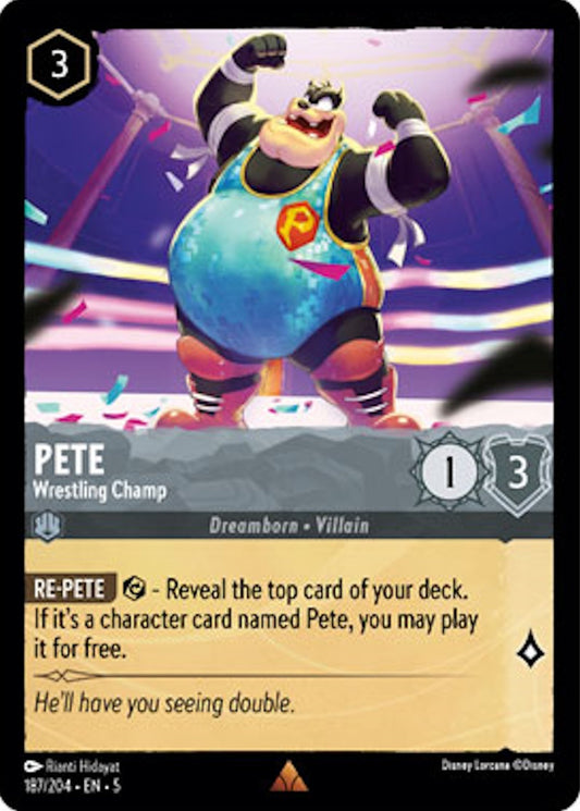 187/204 - Pete – Wrestling Champ - Shimmering Skies