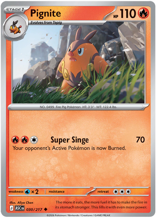 030/217 - Pignite - Ascended Heroes
