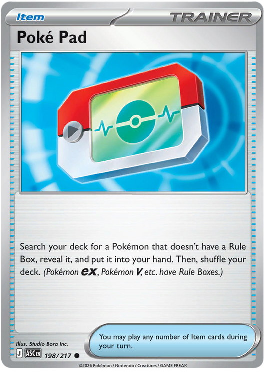 198/217 - Poke Pad - Ascended Heroes