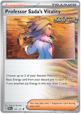 120/131 - Professor Sada's Vitality - Prismatic Evolutions