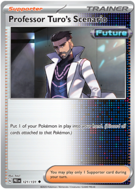 121/131 - Professor Turo's Scenario - Prismatic Evolutions