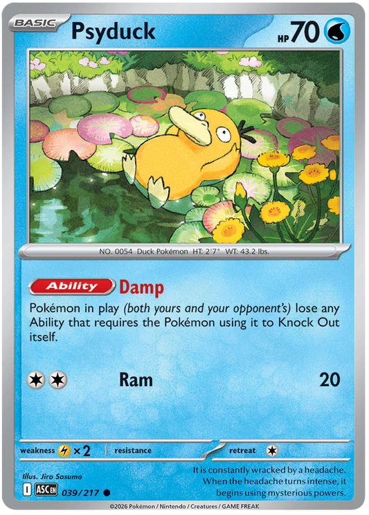 039/217 - Psyduck - Ascended Heroes