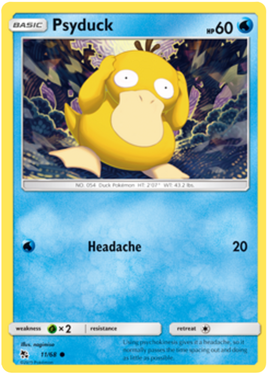 011/68 - Psyduck - Hidden Fates