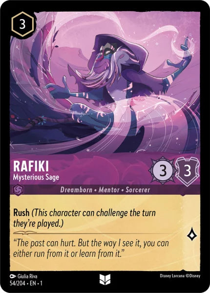 054/204 - Rafiki - Mysterious Sage - The First Chapter