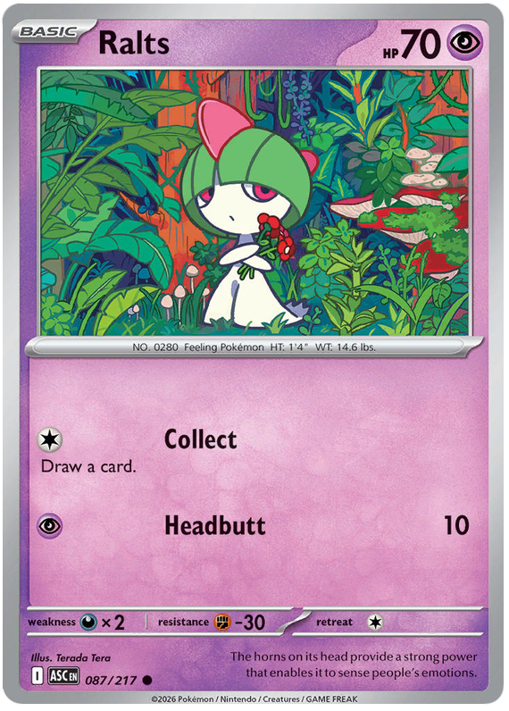 087/217 - Ralts - Ascended Heroes