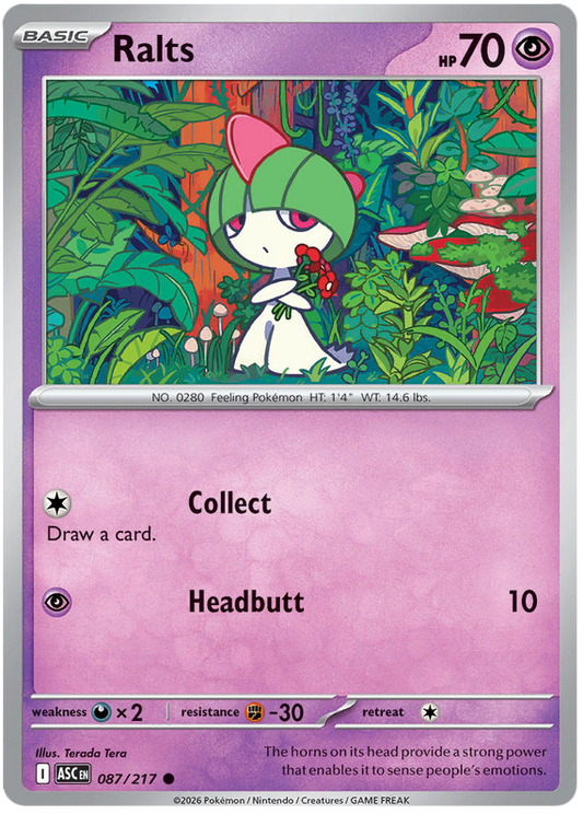087/217 - Ralts - Ascended Heroes