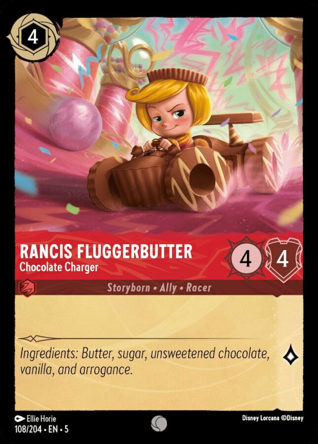 108/204 - Rancis Fluggerbutter – Chocolate Charger - Shimmering Skies