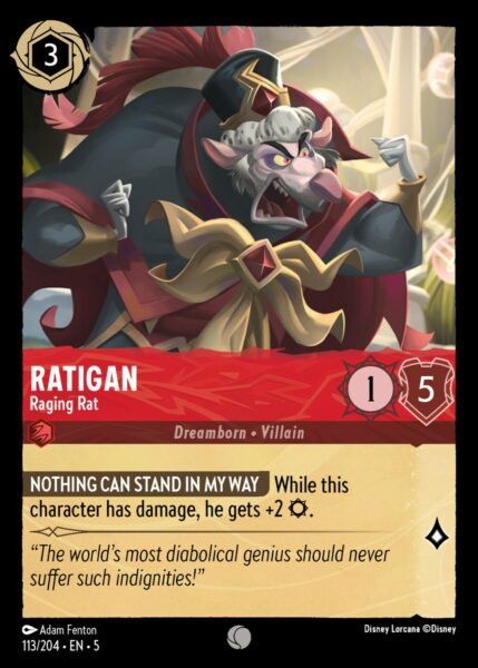 113/204 - Ratigan - Raging Rat - Shimmering Skies