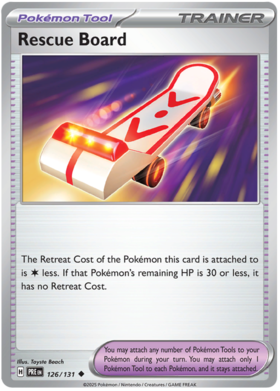 126/131 - Rescue Board - Prismatic Evolutions