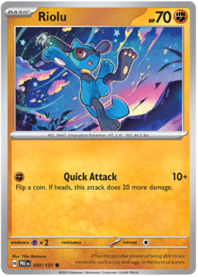 050/131 - Riolu - Prismatic Evolutions