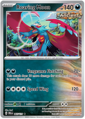 065/131 - Roaring Moon - Prismatic Evolutions