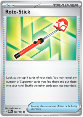 127/131 - Roto-Stick - Prismatic Evolutions