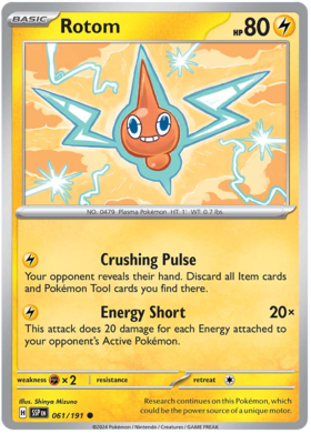 061/191 Rotom - Surging Sparks