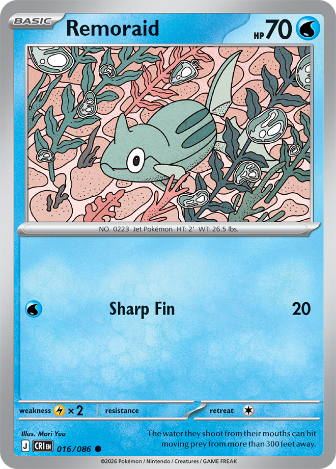 016/086 - Remoraid - Chaos Rising