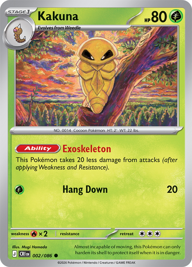 002/086 - Kakuna - Chaos Rising