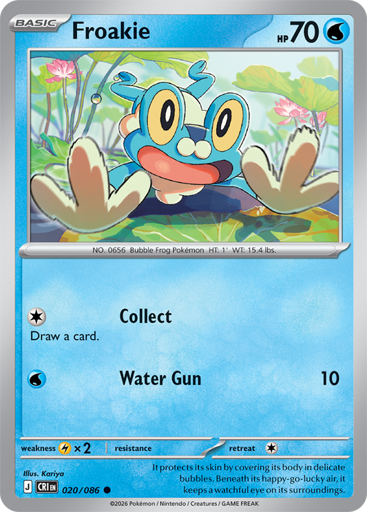 020/086 - Froakie - Chaos Rising