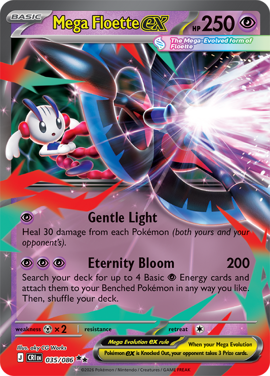 035/086 - Mega Floette ex - Chaos Rising