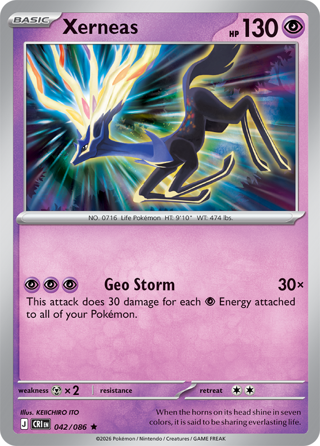 042/086 - Xerneas - Chaos Rising