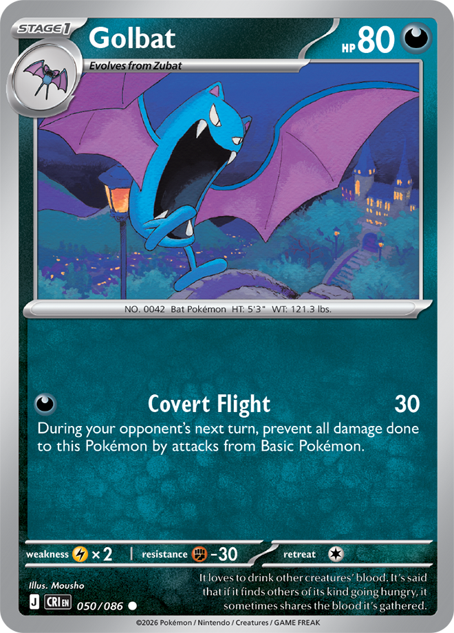 050/086 - Golbat - Chaos Rising