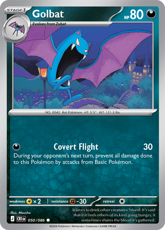050/086 - Golbat - Chaos Rising