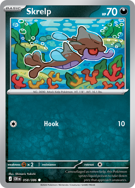 058/086 - Skrelp - Chaos Rising
