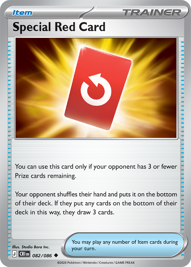 082/086 - Special Red Card - Chaos Rising