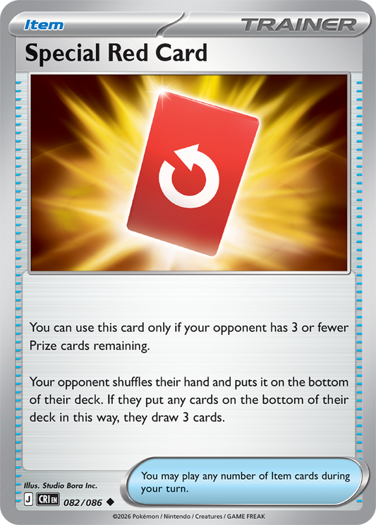 082/086 - Special Red Card - Chaos Rising