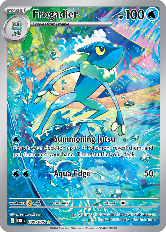 089/086 - Frogadier - Chaos Rising