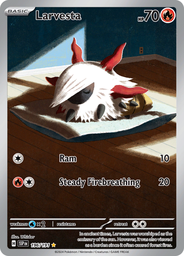 196/191 - Larvesta - Surging Sparks