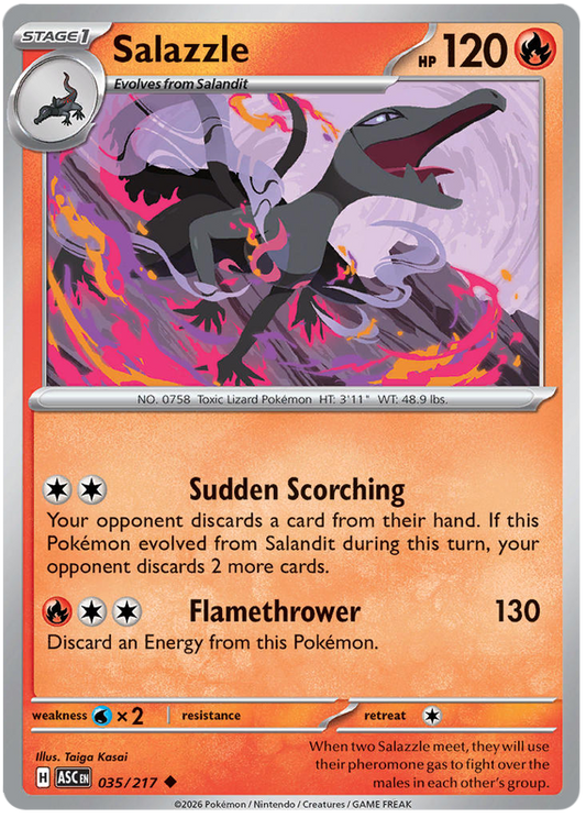 035/217 - Salazzle - Ascended Heroes